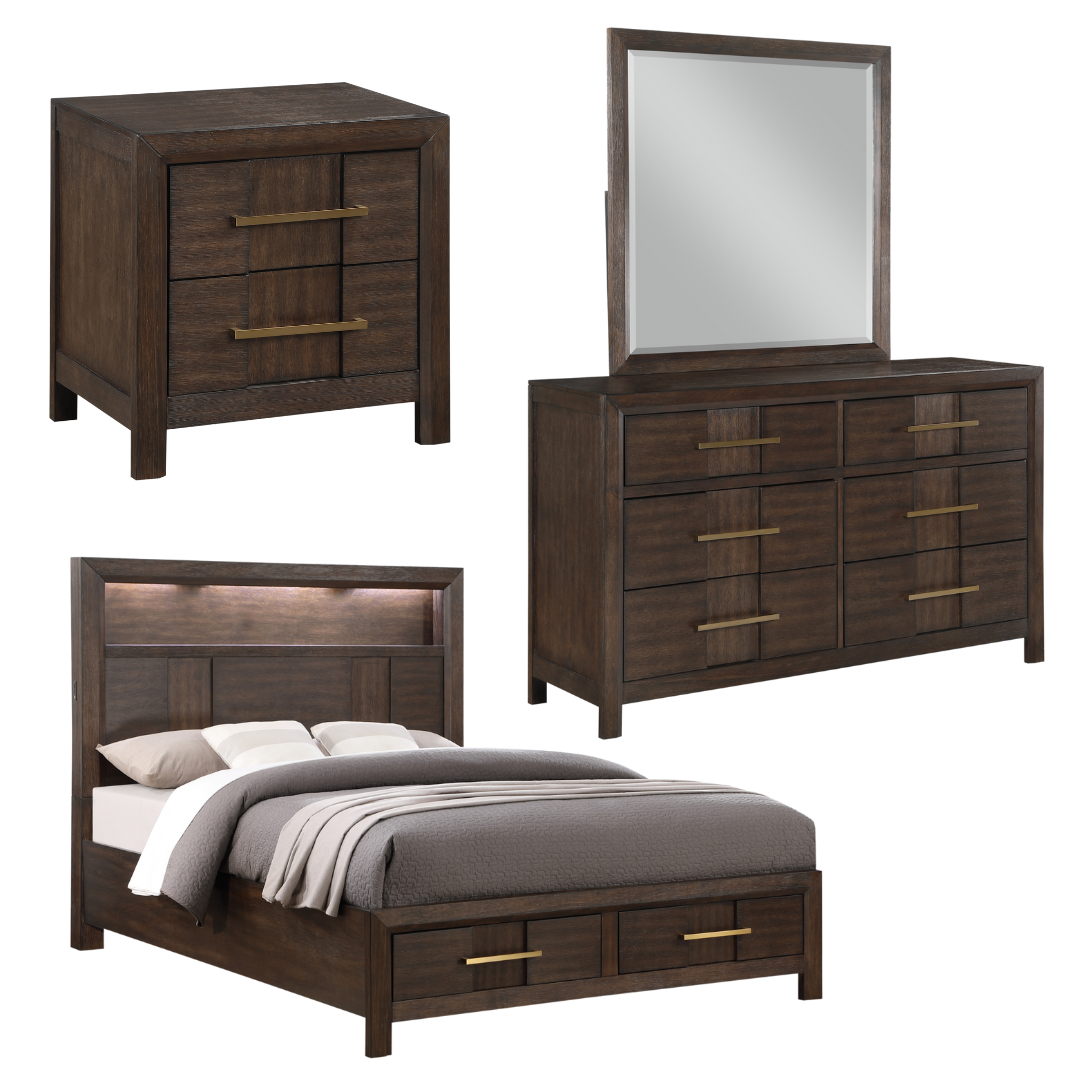 Modern 4 PCs King Size Set-0