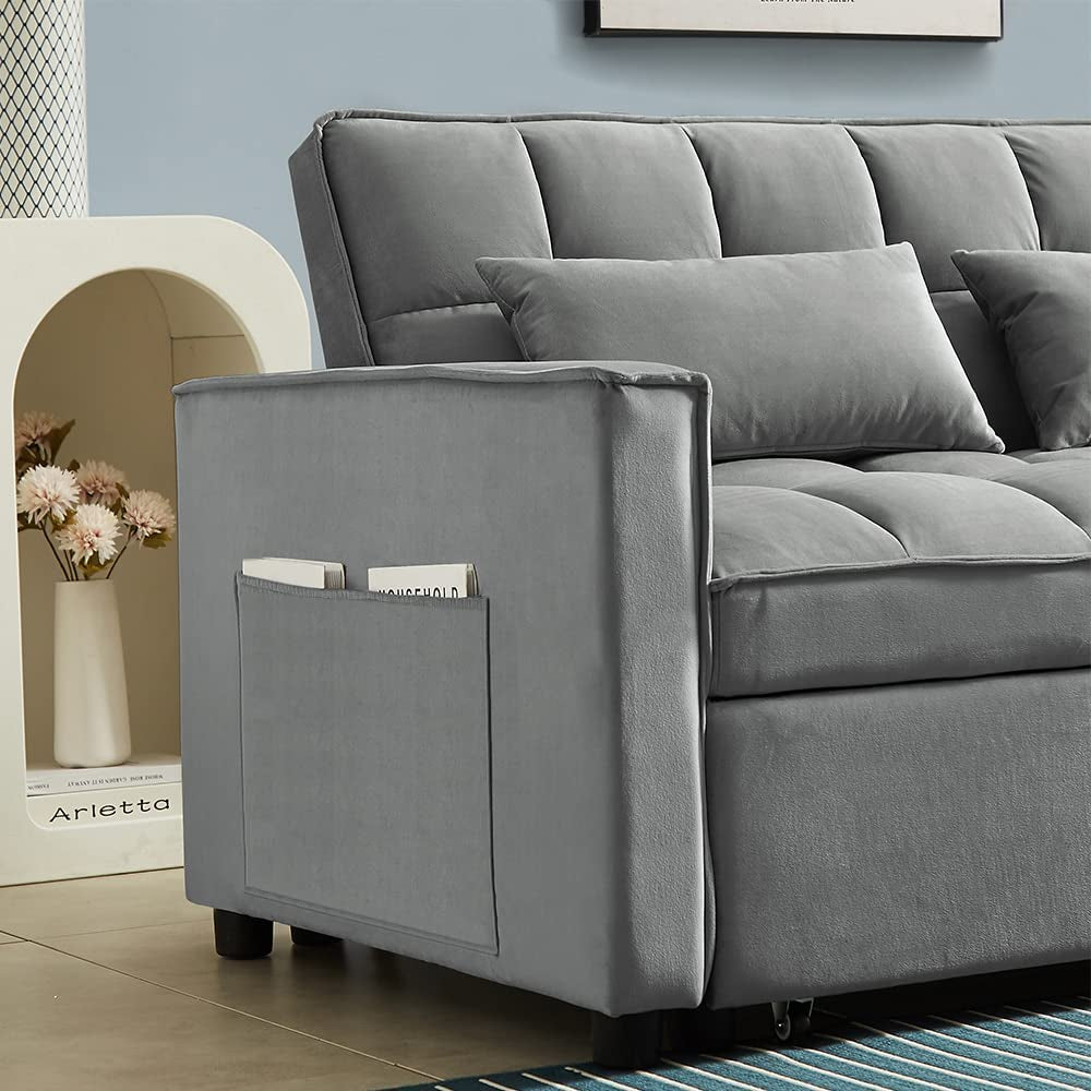 Adjustable Backrest Sofa Bed for Modern Living